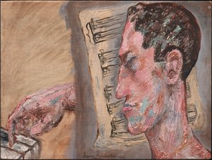 Autorretrato de George Gershwin, 1934