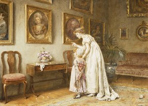 Una pequeña historia familiar de George Goodwin Kilburne