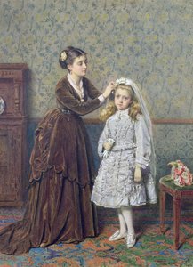 Su primera comunión de George Goodwin Kilburne