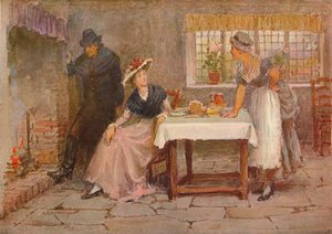 Boceto de Langham: Refugio, c. 1885 de George Goodwin Kilburne