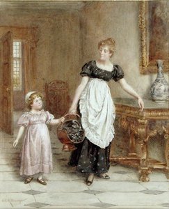 Muchas manos hacen el trabajo ligero de George Goodwin Kilburne