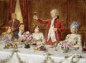 ¡El Rey! de George Goodwin Kilburne