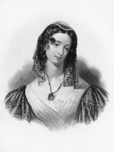 Inez, ilustración para La peregrinación de Childe Harold, poema narrativo de George Gordon Byron (1788-1824), grabado de George Gordon Byron
