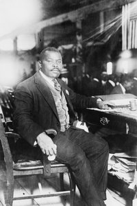 Marcus Garvey (1887-1940), panafricanista y héroe nacional jamaicano