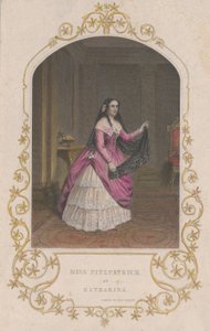 Miss Fitzpatrick como Katharina en La fierecilla domada