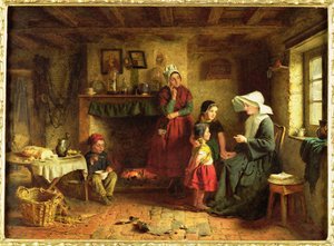 La Hermana de la Caridad, 1866 de George Hardy