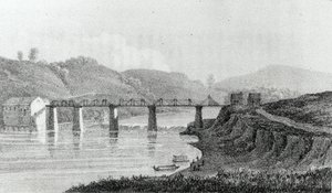 Puente en Zanesville, Ohio, de 
