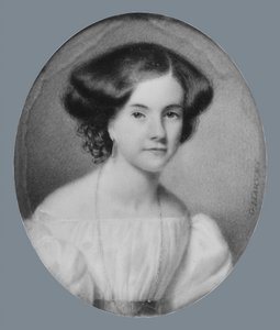 Retrato de una Dama, ca. 1830 de George Harvey