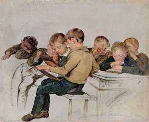 Examen escolar de George Harvey