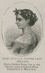 Mary Augusta, cuarta Lady Holland de George Hawkins