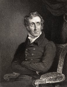 Henry Welbore Agar Ellis, 2do Vizconde Clifden, grabado por Edward Scriven, de 