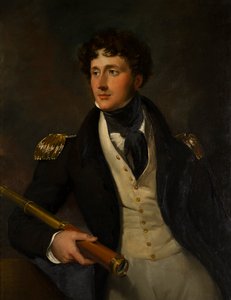 Retrato del Capitán el Excmo. Charles Bridgeman (1791-1860), c.1810-50 (óleo sobre lienzo) de George Hayter