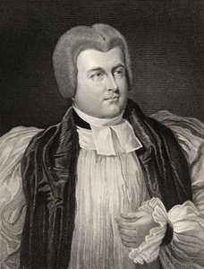 Robert James Carr, Obispo de Chichester y Worcester, grabado por T.A. Dean, de 