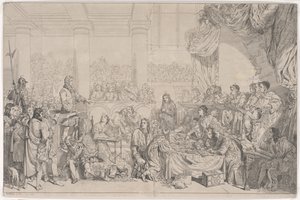 El juicio de William Lord Russell de George Hayter