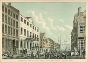 Edificio Tontine, Wall Street, Nueva York, 1797