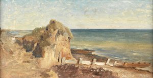 Un estudio costero de George Hemming Mason