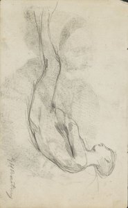Acostado desnudo de George Hendrik Breitner (signed by artist)