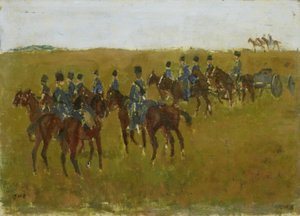 Artillería de maniobra de George Hendrik Breitner