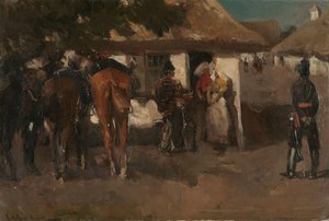 Alojamiento de las tropas de George Hendrik Breitner