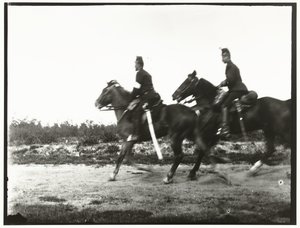 Jinetes de artillería de caballos amarillos de George Hendrik Breitner