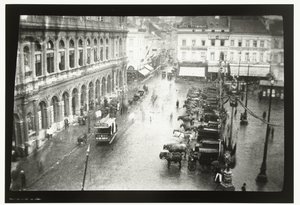 Vista de la estación de Bruselas-Norte y Place Rogier en Bruselas de George Hendrik Breitner