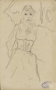 mujer de pie de George Hendrik Breitner