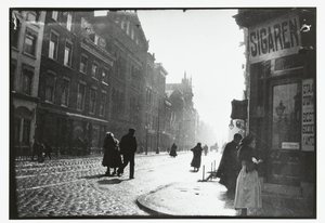 Vista de la calle en Róterdam de George Hendrik Breitner