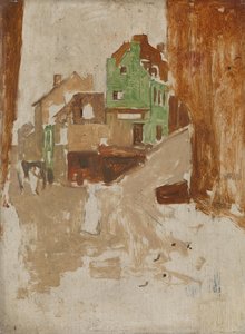 Calle de Montmartre, París de George Hendrik Breitner