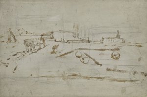 El borde de una ciudad de George Hendrik Breitner
