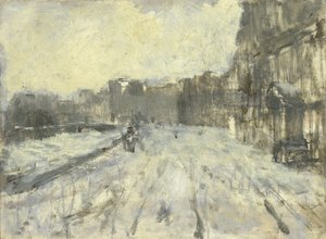 El Rokin, Ámsterdam de George Hendrik Breitner
