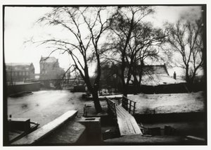 Vista de invierno sobre el Amstel en Amsterdam de George Hendrik Breitner