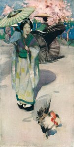 El Paseo, Tokio, c1894 de George Henry