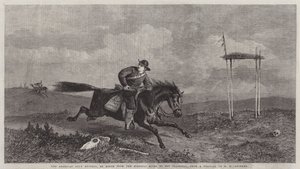 El Pony Express Americano, en ruta desde el río Missouri a San Francisco de George Henry Andrews