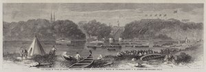 El Príncipe de Gales en Canadá, la Regata de los Madereros, Ottawa de George Henry Andrews