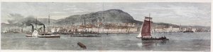 Vistas de la ciudad de Montreal, Canadá Este de George Henry Andrews