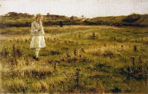 Un prado de verano de George Henry Boughton