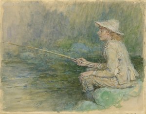 niño pesca