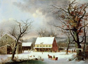 Siete millas a Farmington, c.1853