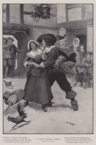 Un Saludo Navideño de un Caballero de George Henry Edwards