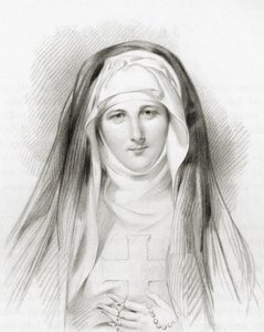 Jane Porter, grabado por J. Thomson, de 