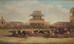 Rockingham venciendo a Mussulman y Belshazzar de George Henry Laporte