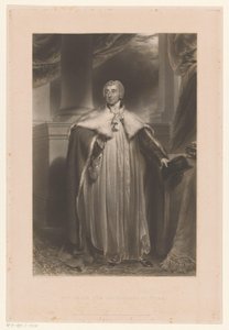 Portret de Edward Venables-Vernon-Harcourt Su Gracia el Arzobispo de York (título sobre el objeto)