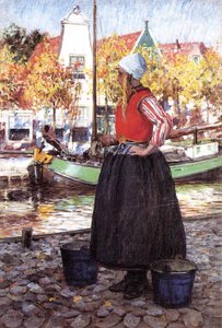 Una chica holandesa de George Hitchcock