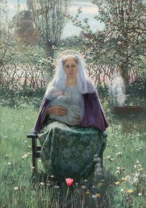 La Madre de Dios. 1892 de George Hitchcock