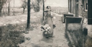 Niña de las flores en Holanda, 1887, 1912