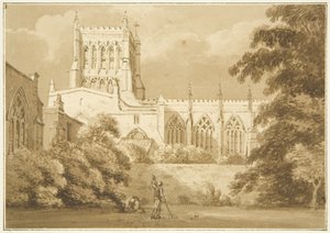 Vista sur de la catedral de Bristol de George Holmes