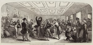 Baile en el campamento, Boulogne de George Housman Thomas