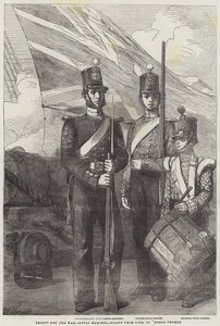 Tropas para la guerra, Royal Marines de George Housman Thomas