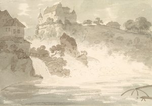 Cataratas en Schauffhausen, 1782