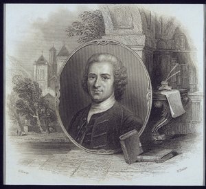 Retrato de Jean Jacques Rousseau (1712-78), grabado por William Finden (1787-1852)